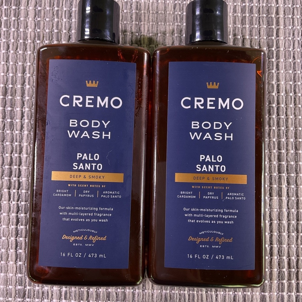 2 Pack Cremo Reserve Body Wash, Palo Santo & Bright Cardamom, 16 fl oz (473 ml)